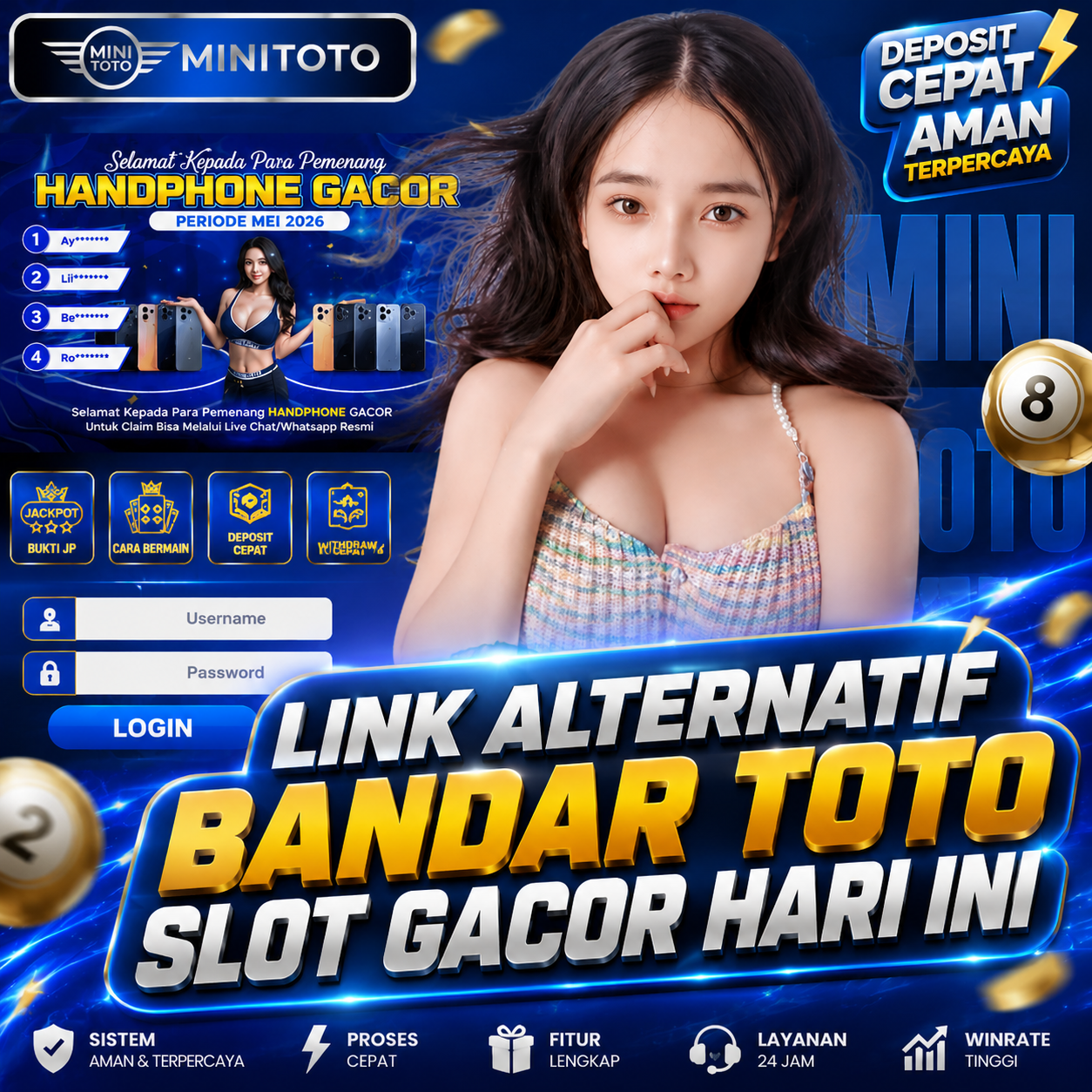 MINITOTO : Link Alternatif Bandar Toto Slot Gacor